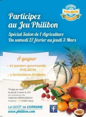 FLyer Jeu à l'occasion du Salon de l'agriculture 2016 à Paris 