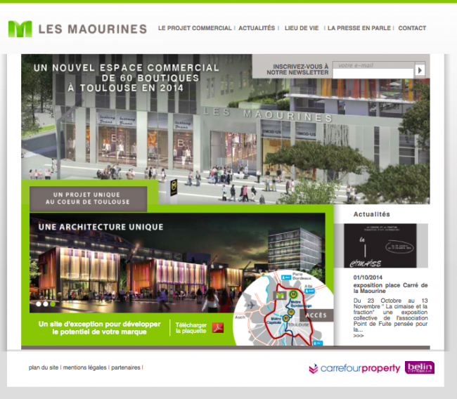 site les maourines