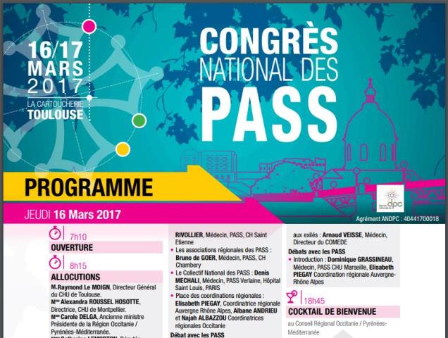 communication Congrès National des PASS 2017